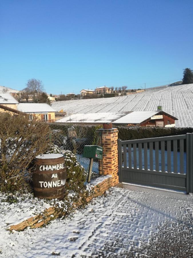 Chambre Au Tonneau Fleurie Buitenkant foto